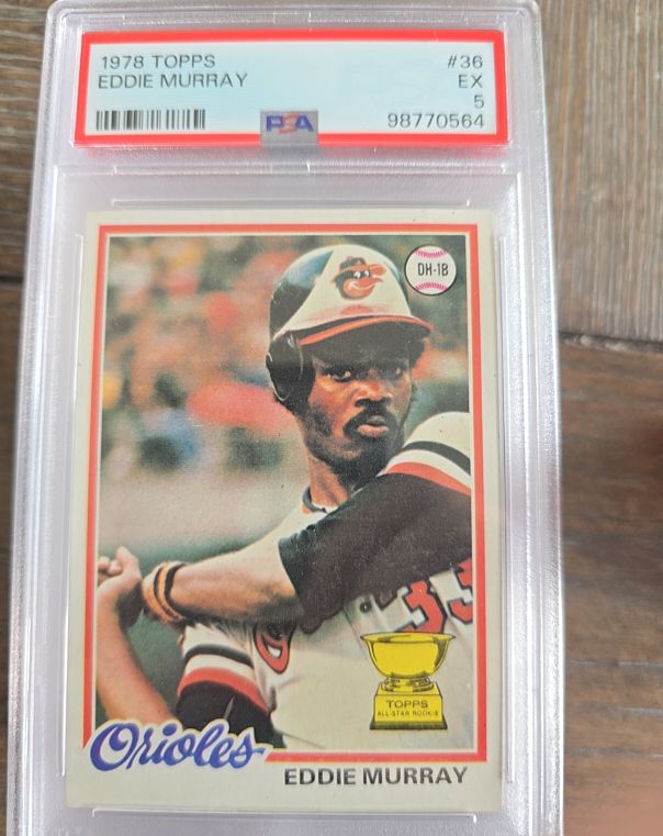 1978 Topps #36 Eddie Murray — front