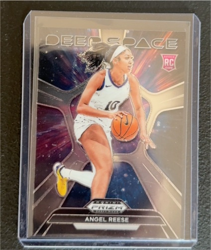 2024 Panini Prizm Draft Picks #13 Angel Reese Deep Space — front
