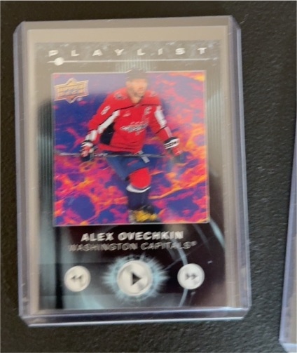 2024-25 Upper Deck Series 2 Playlist #PL-12 Alex Ovechkin — front