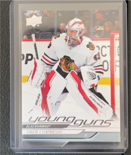 2024-25 Upper Deck Series 2 #488 Drew Commesso — front