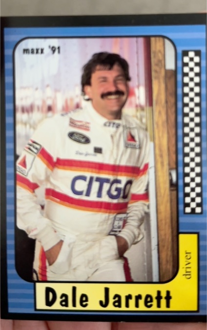 1991 Maxx #21 Dale Jarrett — front