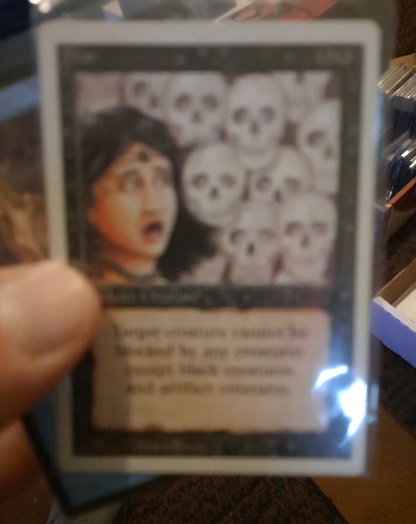 1993 Magic: The Gathering #Fear — front