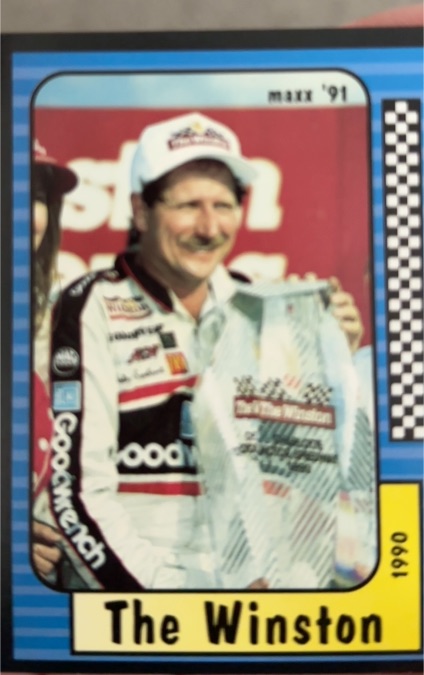 1991 Maxx #179 The Winston Dale Earnhardt — front