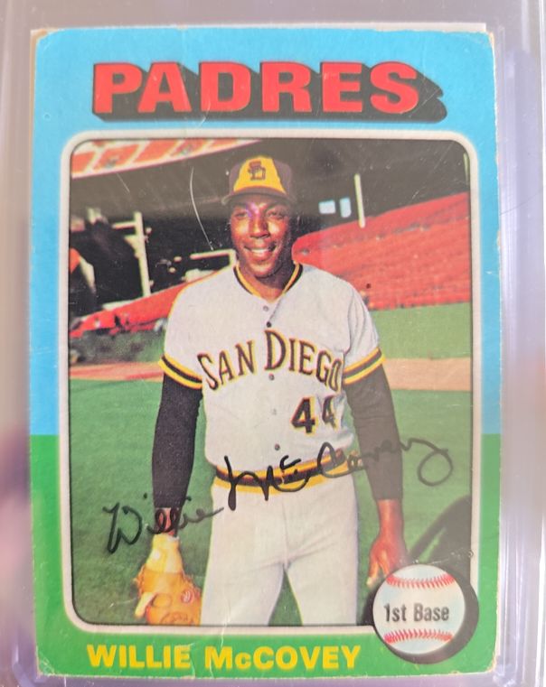 1975 Topps #450 Willie McCovey — front