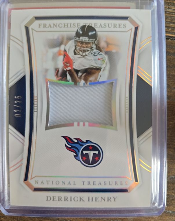2020 Panini National Treasures Franchise Treasures #FT-DH Derrick Henry — front