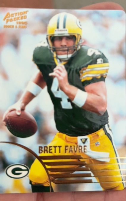1995 Action Packed Rookies & Stars #60 Brett Favre — front