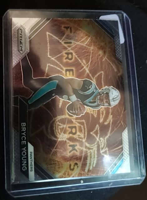 2023 Panini Prizm #F-6 Bryce Young Fireworks — front