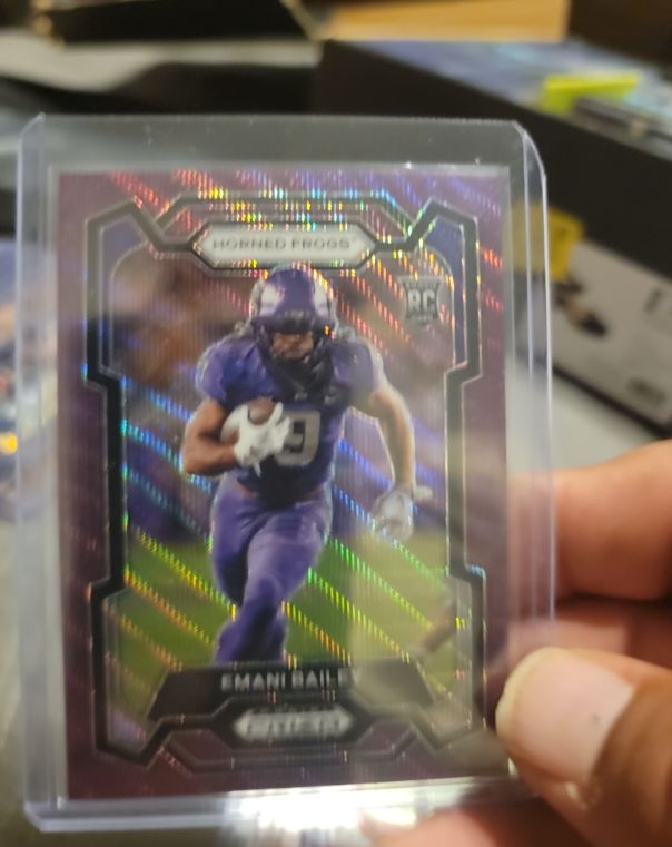 2023 Panini Prizm #RC Emani Bailey — front