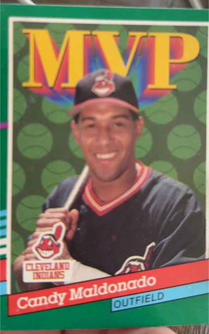 1991 Donruss #391 Candy Maldonado — front