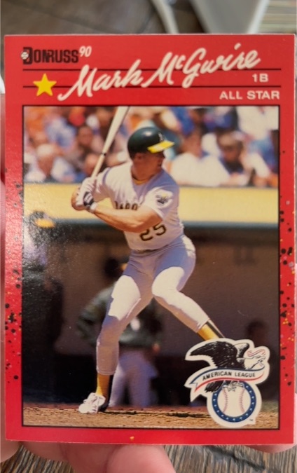 1990 Donruss #697 Mark McGwire — front