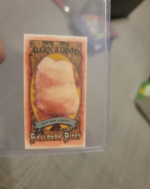 2024 Topps Allen & Ginter #BB-13 Cotton Candy Ballpark Bites — front
