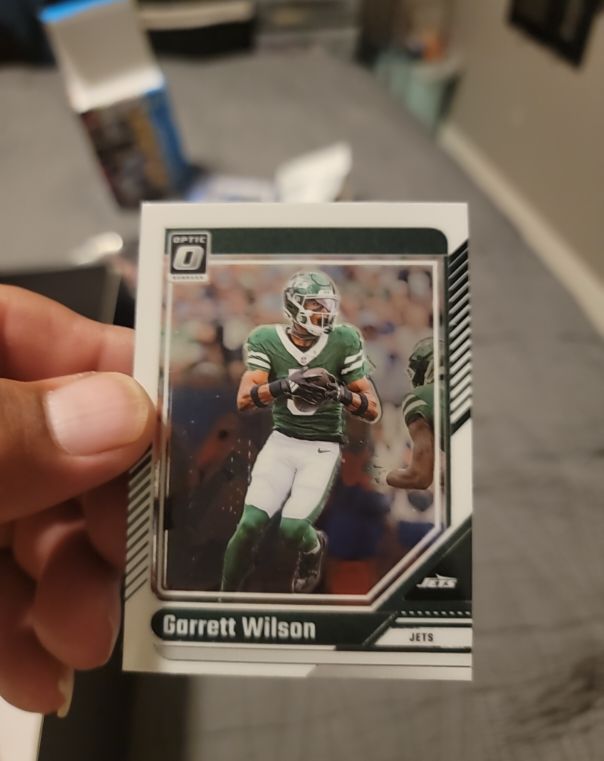 2024 Donruss Optic #153 Garrett Wilson — front