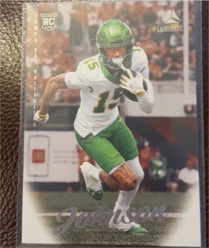 2025 Panini Luminance #128 Tez Johnson — front
