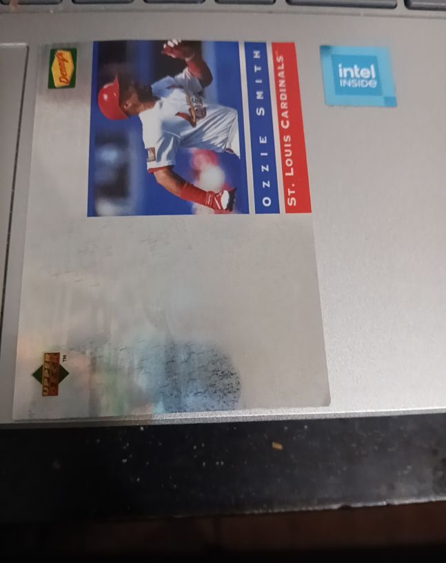 1995 Upper Deck Denny's Holograms #23 Ozzie Smith — front