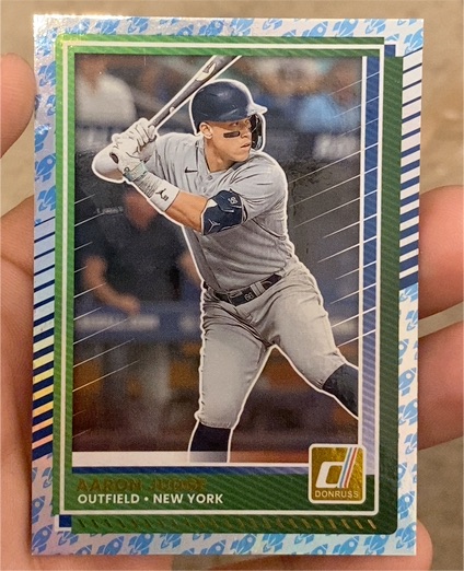 2025 Panini Donruss #50 Aaron Judge — front