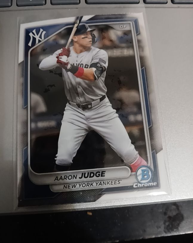 2024 Bowman Chrome #80 Aaron Judge — front
