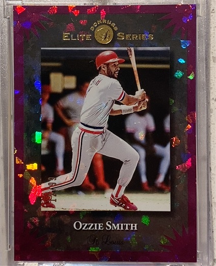 2025 Donruss Elite Series #1 Ozzie Smith — front