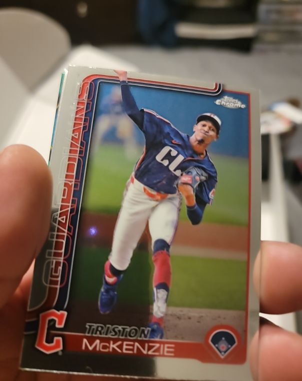 2025 Topps Chrome #21 Triston McKenzie — front