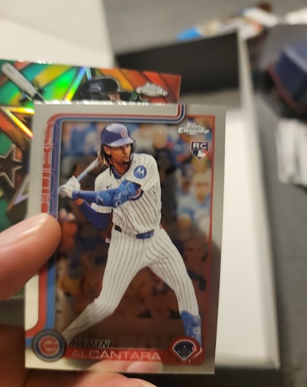 2025 Topps Chrome #173 Kevin Alcantara — front