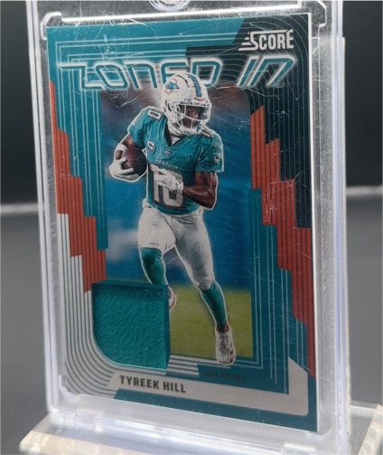 2025 Panini Score #ZON-THL Tyreek Hill Zoned In — front