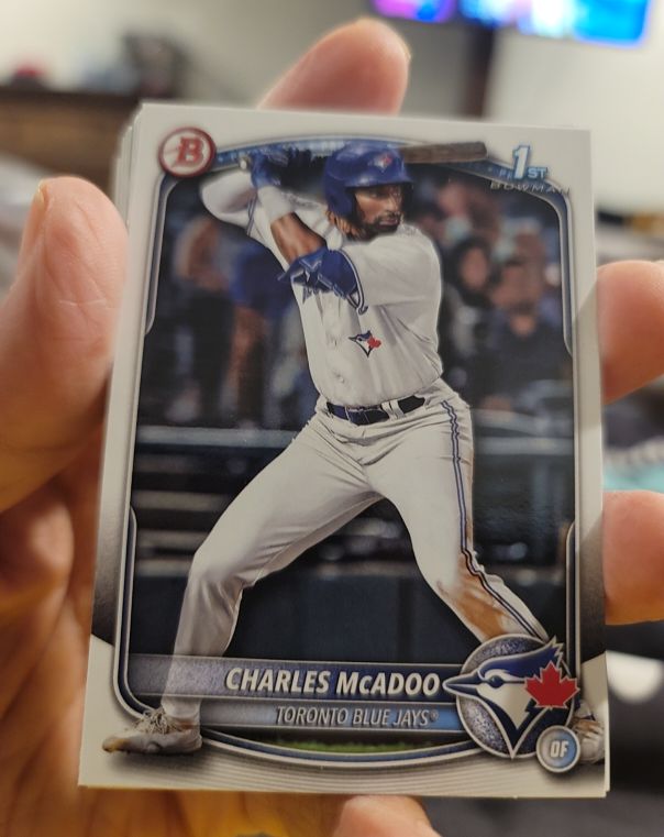 2025 Bowman Paper #BP-150 Charles McAdoo — front