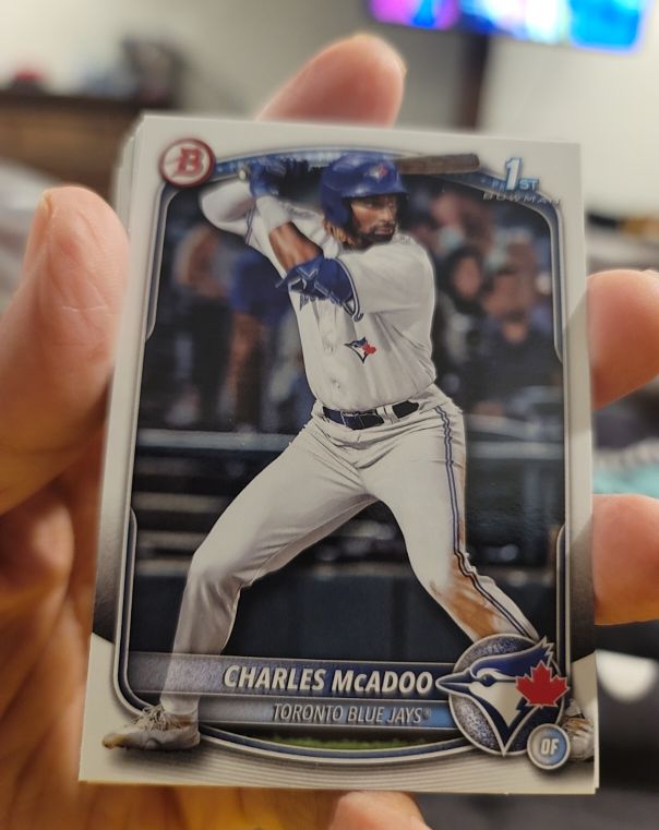 2025 Bowman Prospects #BP-150 Charles McAdoo — front
