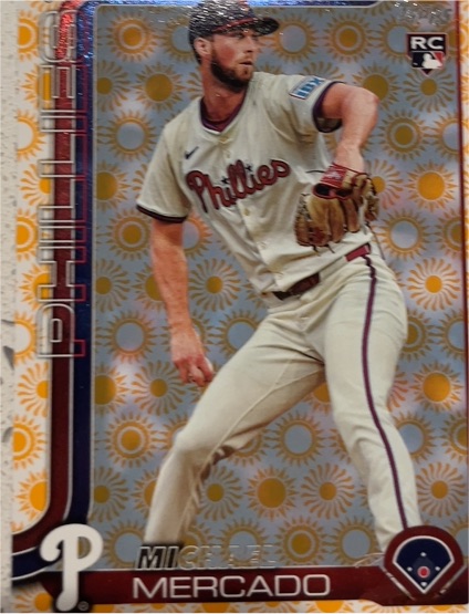 2025 Topps Series 2 #582 Michael Mercado — front