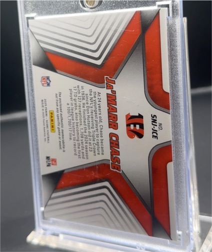 2025 Panini Score Stars of the NFL #SNJ-JCE Ja'Marr Chase — front