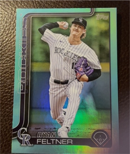 2025 Topps Series 2 #444 Ryan Feltner — front