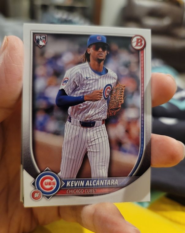 2025 Bowman #95 Kevin Alcántara — front