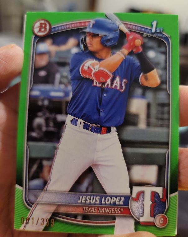 2025 Bowman #BP-88 Jesus Lopez — front