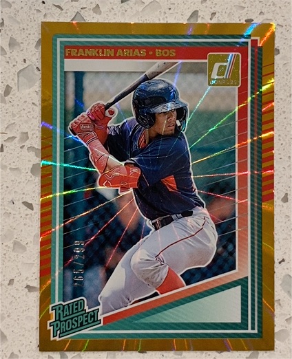 2025 Donruss #175 Franklin Arias Rated Prospect — front