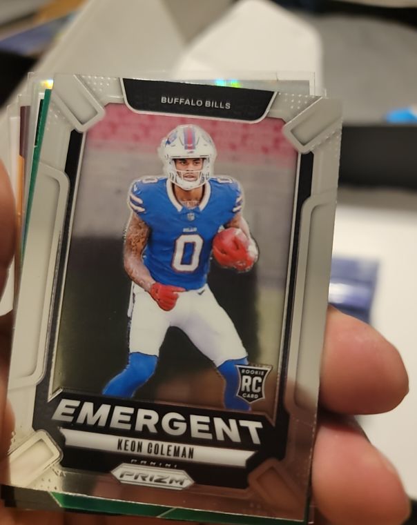 2024 Panini Prizm #16 Keon Coleman — front