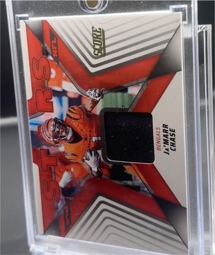 2025 Panini Score Stars of the NFL #SNJ-JMC Ja'Marr Chase — front