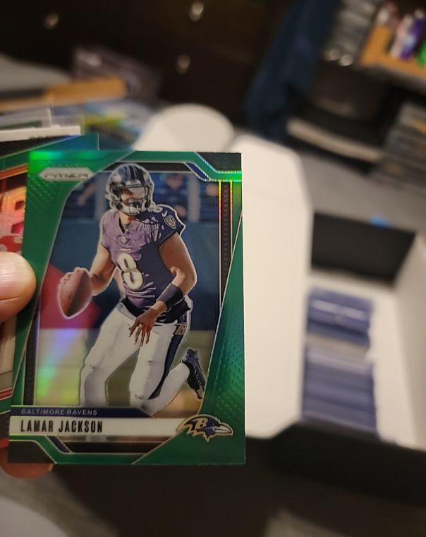 2024 Panini Prizm #19 Lamar Jackson — front