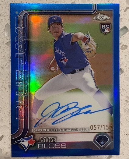 2025 Topps Chrome #RA-JB Jake Bloss — front