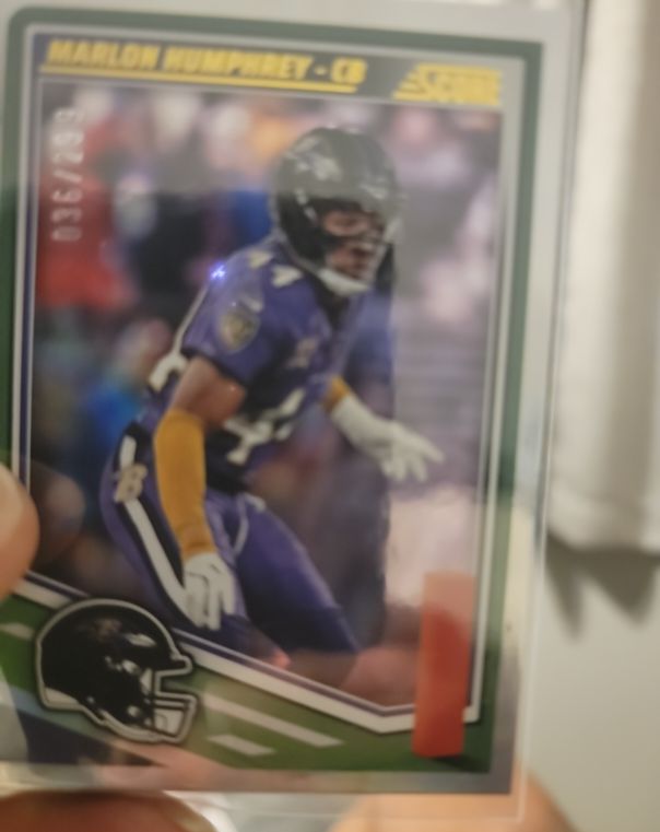2025 Panini Score Football #145 Marlon Humphrey — front