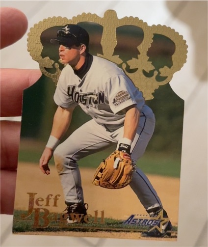 1996 Pacific Gold Crown Die Cuts #DC10 Jeff Bagwell — front