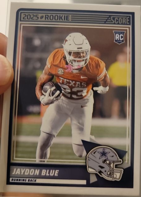 2025 Panini Score #39 Jaydon Blue — front
