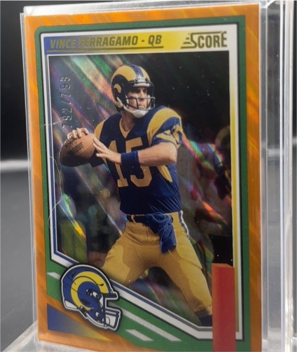 2025 Score #126 Vince Ferragamo — front