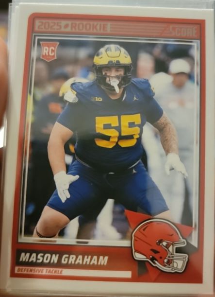 2025 Panini Score #22 Mason Graham — front