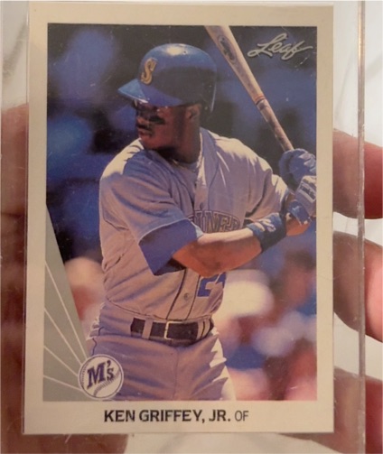 1990 Leaf #245 Ken Griffey Jr. — front