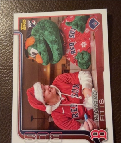 2025 Topps #BOS Richard Fitts — front