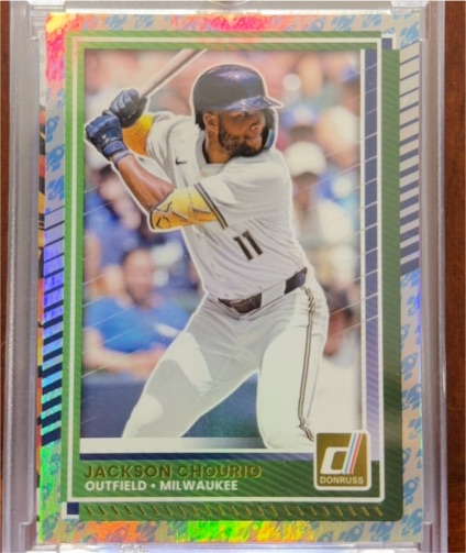 2025 Donruss #99 Jackson Chourio — front
