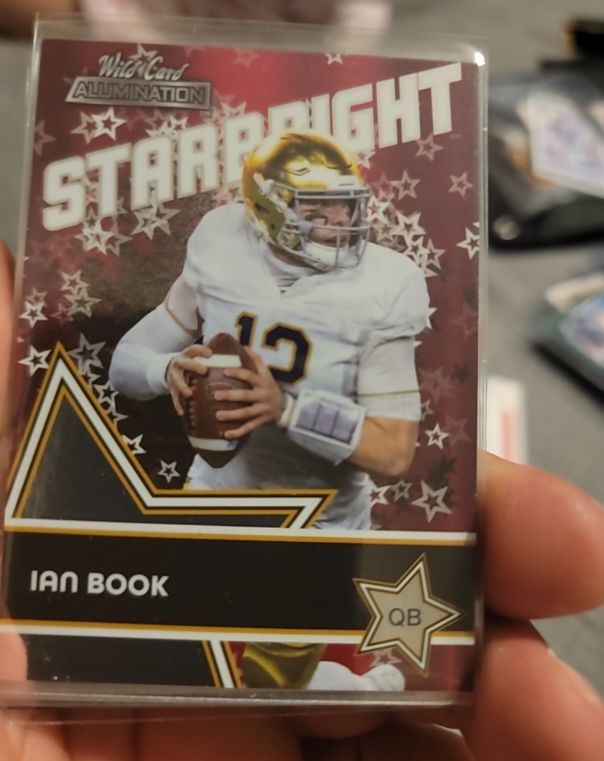 2021 Wild Card Alumination Starbright #SB-7 Ian Book — front