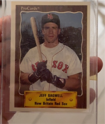 1990 ProCards #1324 Jeff Bagwell — front