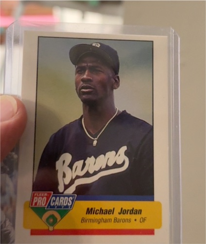 1994 Fleer Pro Cards #633 Michael Jordan — front