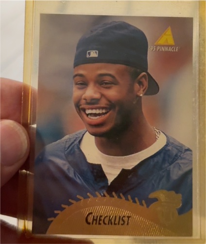 1995 Pinnacle #447 Ken Griffey Jr. Checklist — front