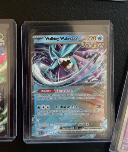 2023 Pokémon TCG Scarlet & Violet: Temporal Forces #050 Walking Wake ex — front