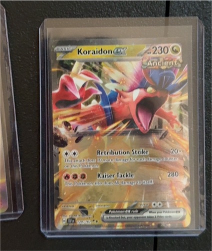 2024 Pokémon TCG Scarlet & Violet Temporal Forces #120 Koraidon EX — front